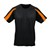 Jet Black/Electric Orange